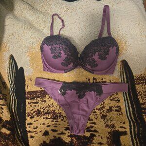 Myla molded cup bra + panty